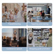 pinkdayone-SG 2.4G Wireless Microphone Headset Working Time 6H 100ft Range Mic and Handheld 2 In 1 P