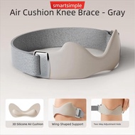 SMARTSIMPLE Adjustable Non-Slip Silicone Patella Tendon Support Strap with 3D Airbag Breathable Elas