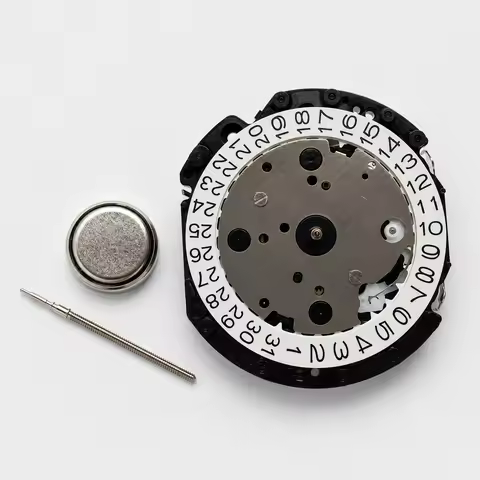 New Japanese Vd53C Multifunctional Quartz Movement 3.6.9 Seconds VD53B Movement VD53 Movement Date 3