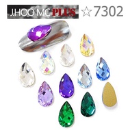 J.HOO MCPLUS  7302  Flat Back 12*7mm(10pcs)
