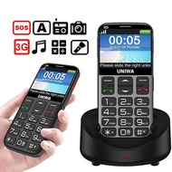 Elderly Old People Big button Mobile phone 3G WCDMA Strong Torch Senior Cellphone Elderly Phone