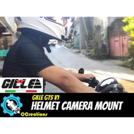 ☏ ⊙ ❅ ♞Helmet Gille GTS V1 Chin Mount for Action Camera Go Pro etc