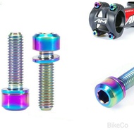 Titanium Grade 5 Bicycle M5 / M6 Stem Bolt Screws