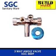 BUILDMATE Sgc 3 Way Angle Valve Sgc-8009