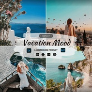 Vacation Mood | Preset Lightroom Viral | Mobile & Desktop | Aesthetic Presets | Instant Download | L