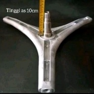 MESIN LG front loading washing machine triangle 7kg - 8kg unit