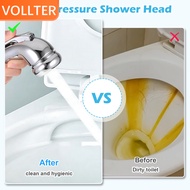 1/2/3 Silver Enhanced Showering Experience With High Pressure Shower Head Handheld Shower Head