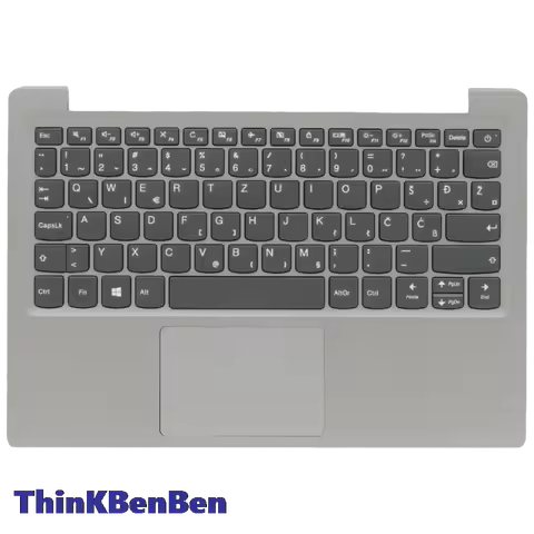 SI Slovenian Gray Keyboard Upper Case Palmrest Shell Cover For Lenovo Ideapad S130 130S 11 11IGM 120