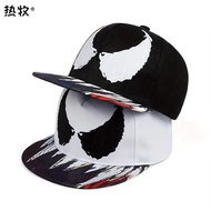topi lelaki topi perempuan Demon Summer Baseball Cap Flat Brim Cap Boys Hip-Hop Cap Baseball Cap Sun