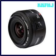 KNFHJ N 35Mm AF MF Yongnuo 35Mm F2 Lens Wide Aperture Wide Angle Fixed Focus Lens for Canon EOS EF DSLR Full-Frame &amp; APS-C Cameras JDTRJ