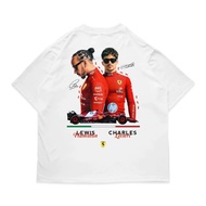 Cas F169 Kanzen Oversize T-shirt DRIVERS FERRARI F1