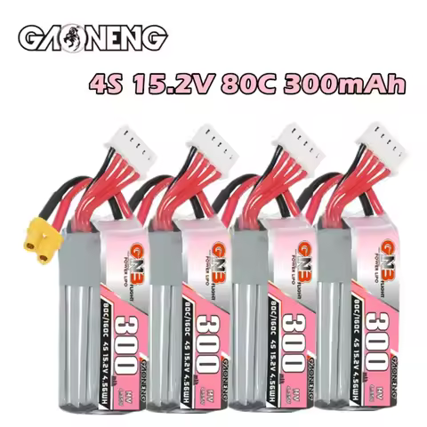 GNB HV 4S 15.2V 300mAh 80C/160C LiPo Battery Beta95X Beta85X Cinelog25 A85 Propeller Drone 15.2V Bat