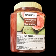 Boduo pink guava jam Make pink guava tea