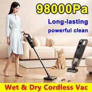 REDBUZZ Cordless Vacuum Cleaner Rechargeable Handheld Car Household Vacuum Cleaner, Vacum Rumah Swis