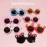 KARBELINACC CUTE MOUSE EAR CHILDREN'S GLASSES ANTI-UV GLASSES DISNEY FASHION GLASSES CUTE ANTI-UV GL