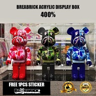 BEARBRICK Acrylic Display Box 400%