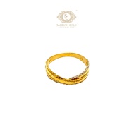 SABIHAHGOLD Ring Fashion 916/22K Original Gold (GR0001737)