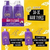 พร้อมส่ง นำเข้า  Aussie  Curls Shampoo and Conditioner Coconut Dual Pack 26.2 oz