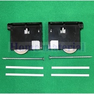 送料込み 2個セット パナソニック 調整機能付きY戸車 MJB907B MJB907B1（後継品番 MJB908B1 ) ブラック色 2個セット