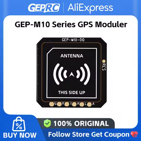 New GEP-M10 GPS Module with Series GEPRC GPS Nano/DQ Verision for MOZ7 FPV Drone Accessories Support
