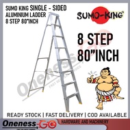 Sumo King Single Sided Aluminium Ladder 8 STEP 80''INCH