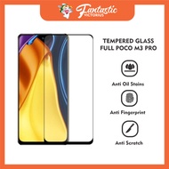 Tempered Temper Glass Antigores Kaca Full Poco M3 Pro