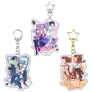 Anime Alien Stage Acrylic Keychains Luka Till Ivan Hyuna Mizi Sua Acrylic Keychain Bag Pendant Acces