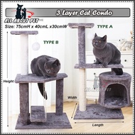 ☬Cat Rack Solidwood Capsule Cat Tree Cat Condo Bed Scratcher House Cat Tower Cat Scratcher Pencakar Kucing Rumah Kucing✡