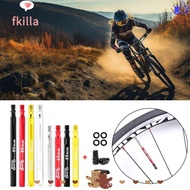 FKILLA Bike Valve Extender, 60/80MM Stainless Steel Bicycle Valve Adapter, Replacement Bicycle Acces