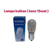 KOSS T20 Refrigerator Lamp 15 w watt E14 Fitting 20 X 48 Clear 15w 15watt
