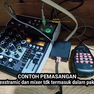 PTT BOX MIXER YAESU KEYPAD AKTIF