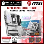 MSI MPG X870E EDGE TI WIFI DDR5 AM5 GAMING MOTHERBOARD