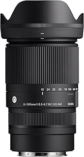 Sigma Lens 16-300mm F3.5-6.7 DC OS Sony E Mount High Magnification Zoom Standard APS-C for Cantempor