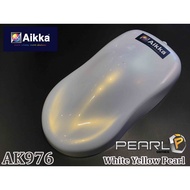 AIKKA AK976 WHITE YELLOW PEARL *** PREMIUM PEARL SERIES SPECIAL EFFECT 2K CAR PAINT - ONLY PEARL EFF