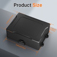 Relay Box Fuse Relay Box 12V Automotive Universal Fuse Panel with 6 Way Relays and 14 x ATC/ATO Blad