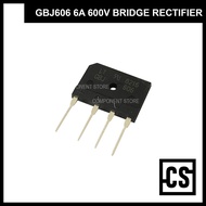 GBJ606 KBJ406 Bridge Rectifier for General Purpose SMPS Switching Power Supply LED Driver Autogate CCTV Panic Alarm