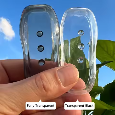Clear Transparent TPU Car Smart Key Cover Case for Porsche Cayenne Panamera Macan 991 series 718 Box