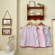 Byvia - Sadie Tanktop Inner Short Sleeve Top Cool PatternedWanita