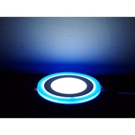 [MY] 4 inch 6w+3w6inch & 12w+4w LED Panel Downlight LED Ceiling Light (White+Blue)