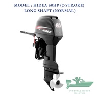 (INSTALLMENT/ANSURAN) HIDEA 60HP 2-STROKE Long / Short Shaft Boat Motor Outboard / TRUSTED SELLER