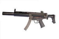 武SHOW BOLT MP5 SD6 衝鋒槍 滅音管版 EBB AEG 電動槍 黑 獨家重槌系統 唯一仿真後座力 