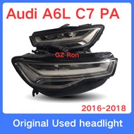 For 2016-2018 Audi A6L headlight A6 C7PA headlight LED Original Used C7 Headlight head light Upgrade