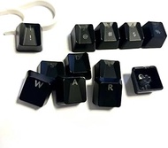 LZYDD Backlit Cherry MX Keycaps Set for Logitech G512 G513 G413 G715 G610 G Pro 1 2 3 4 5 W A S D E 