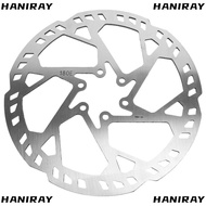HANIRAY Disc Brake Rotor, Stainless Steel 180mm Cycle Disc Brake, Durable 2.3mm Thick with 6 Screws 