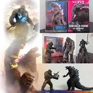 Godzilla X Kong 2 : Empayar Baharu Warna Baharu Action Figure Shm Gojira Kong Godzilla Monster Figur