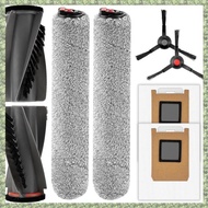 (C Z G L) Compatible for  E28 Omni/ E25 Omni 2 Side Brushes, 2 Dust Bags, for E28 E25 Omni