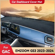 For GAC EMZOOM GS3 2023 2024 Car Dashboard Cover Mat Sun Shade Pad Avoid Light Mat Instrument Carpet