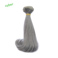 CYBERLINX Doll Chemical Fiber Wig, Buttoned in Hair Chemical Fiber BJD SD Doll Hair, Fiber Wig BJD D