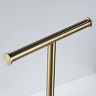 (VCBZ) T-Shape Hand Towel Stand with Marble Base for Bathroom Countertop Tissue Rack Holder Kitchen