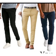 Unisex Seluar Slack & Seluar Slim Fit Unisex Lelaki & Perempuan-seluar office/seluar